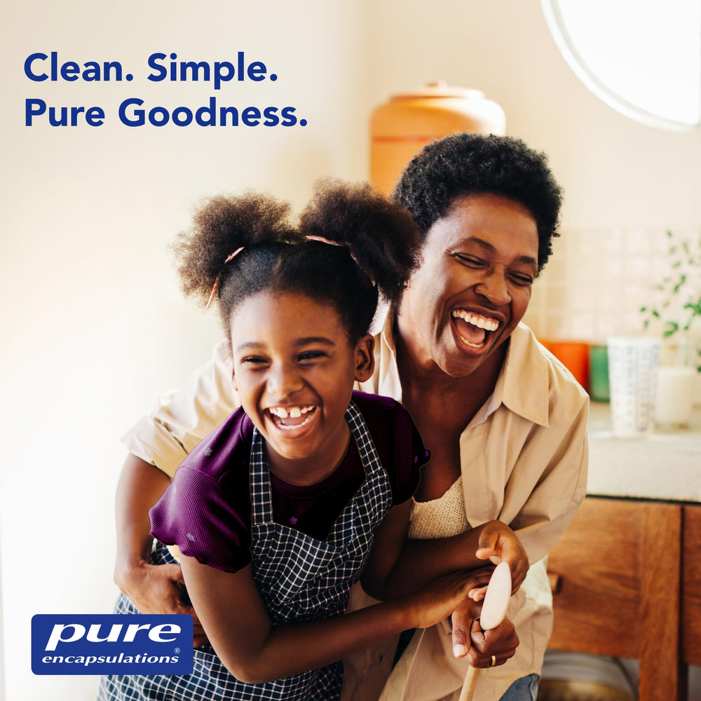 Two capsules daily use concept for Pure Encapsulations Prenatal Nutrients.