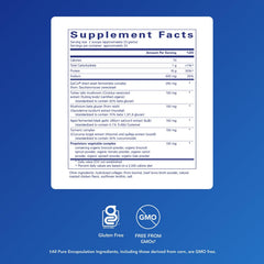 Pure Encapsulations PureDefense Collagen powder scoop highlights easy mixing in beverages.