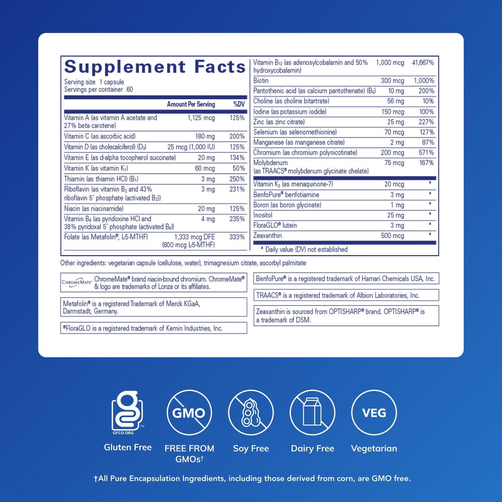 Close-up of PureGenomics capsules for easy daily use