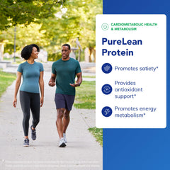 Pure Encapsulations PureLean Protein ingredients blend highlights plant-based protein sources