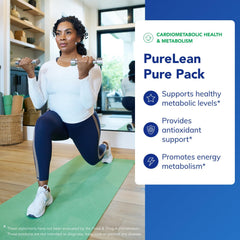 Close-up of Pure Encapsulations PureLean capsules highlighting premium ingredients.