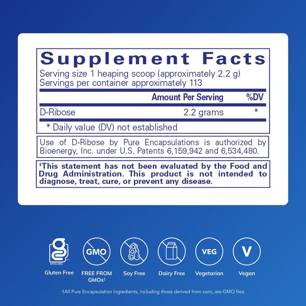 Ribose powder being dispensed to support rapid energy repletion after intense sessions.