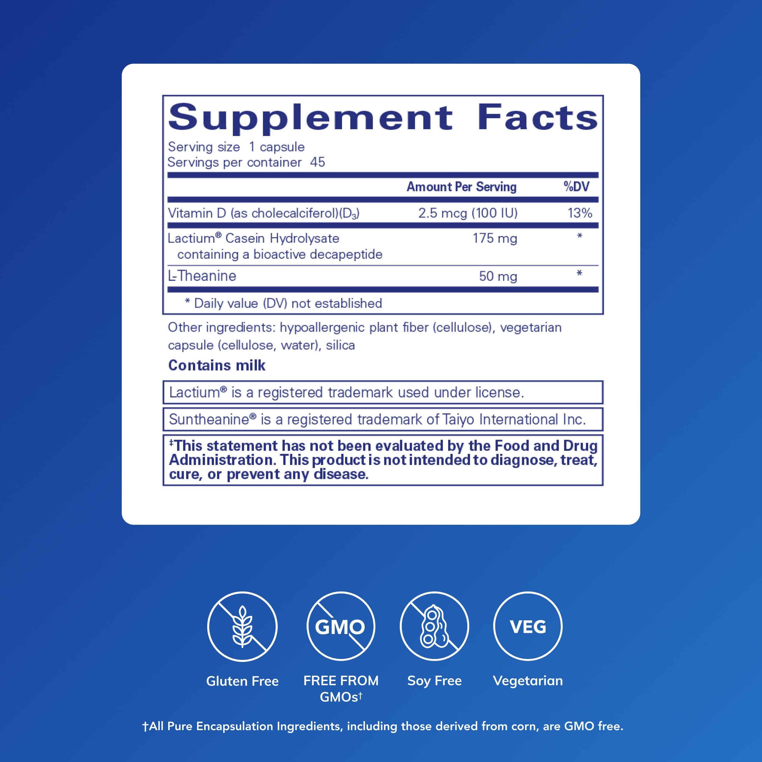 Sereniten Plus capsules shown for relaxation and a calmer mood throughout the day