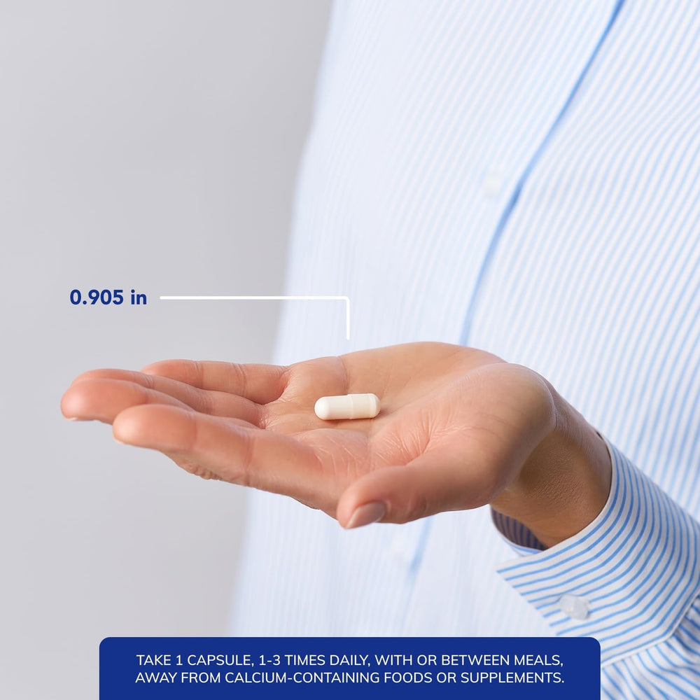Bottle with cap off and capsules ready to take, Pure Encapsulations