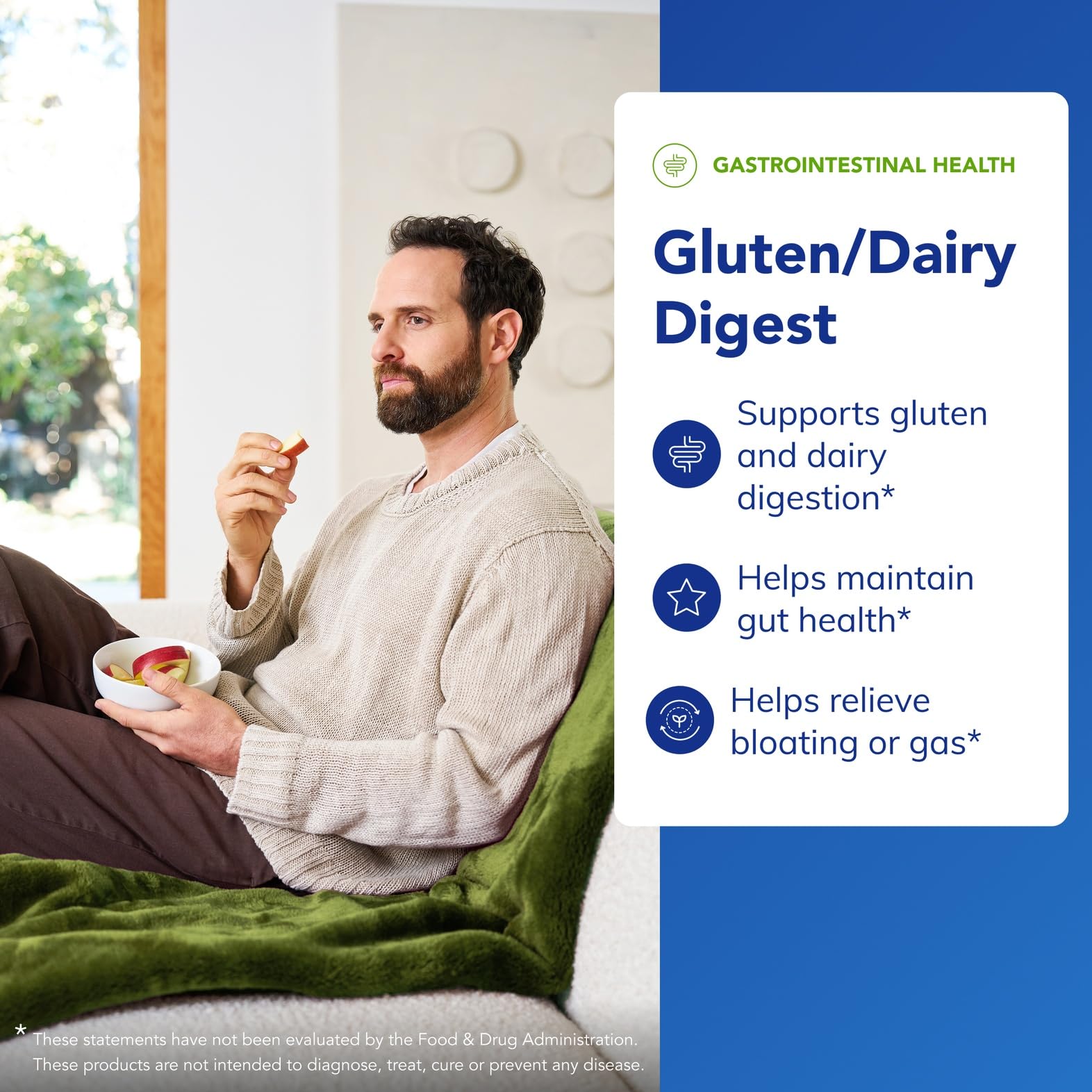 Pure Encapsulations tolerase g enzyme action illustrating gluten breakdown support