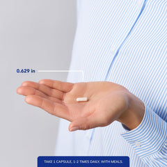 Pure Encapsulations Trace Minerals dosage scene shows daily intake with meals.