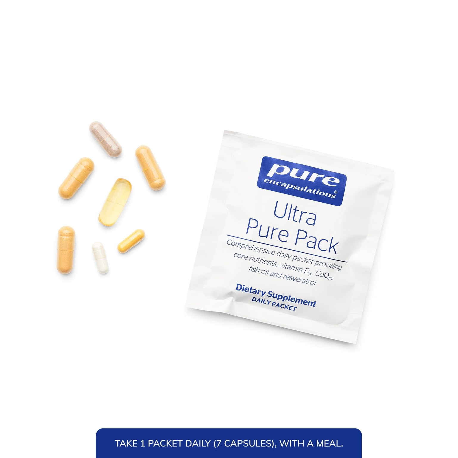 Pure Encapsulations Ultra Pure Pack milk thistle signaling liver-friendly support