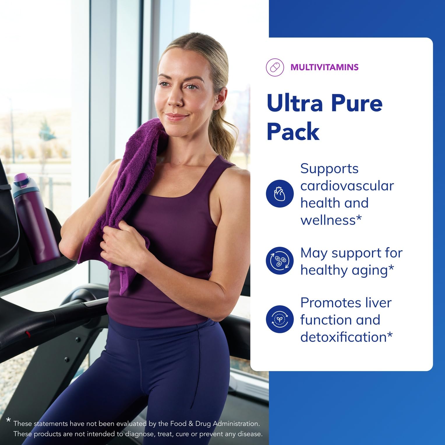 Pure Encapsulations Ultra Pure Pack omega-3 fish oil bottle for heart-friendly nutrition