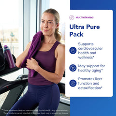 Pure Encapsulations Ultra Pure Pack omega-3 fish oil bottle for heart-friendly nutrition