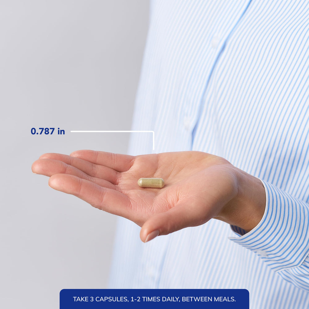 Pure Encapsulations vegan gluten-free badge on Glycine product packaging.