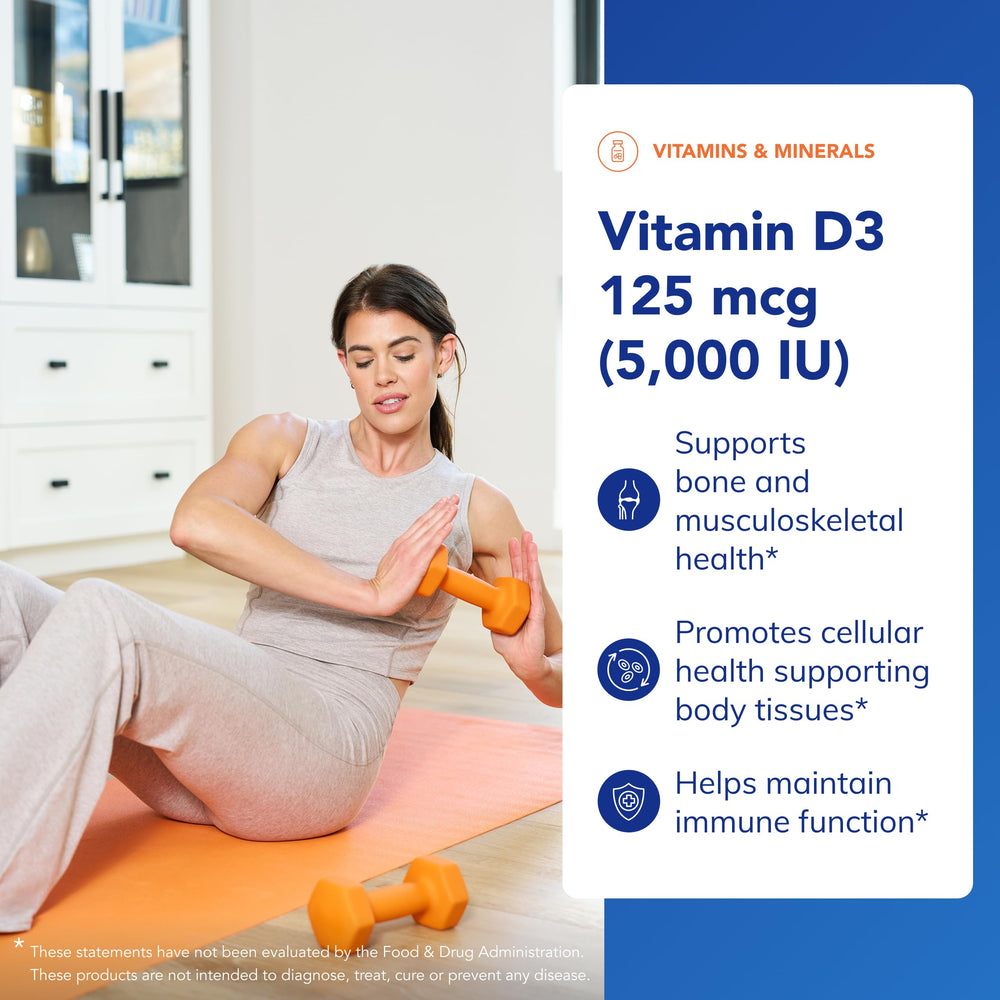 Vitamin D3 capsules closeup highlighting smooth, uniform capsules