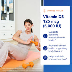 Vitamin D3 capsules closeup highlighting smooth, uniform capsules