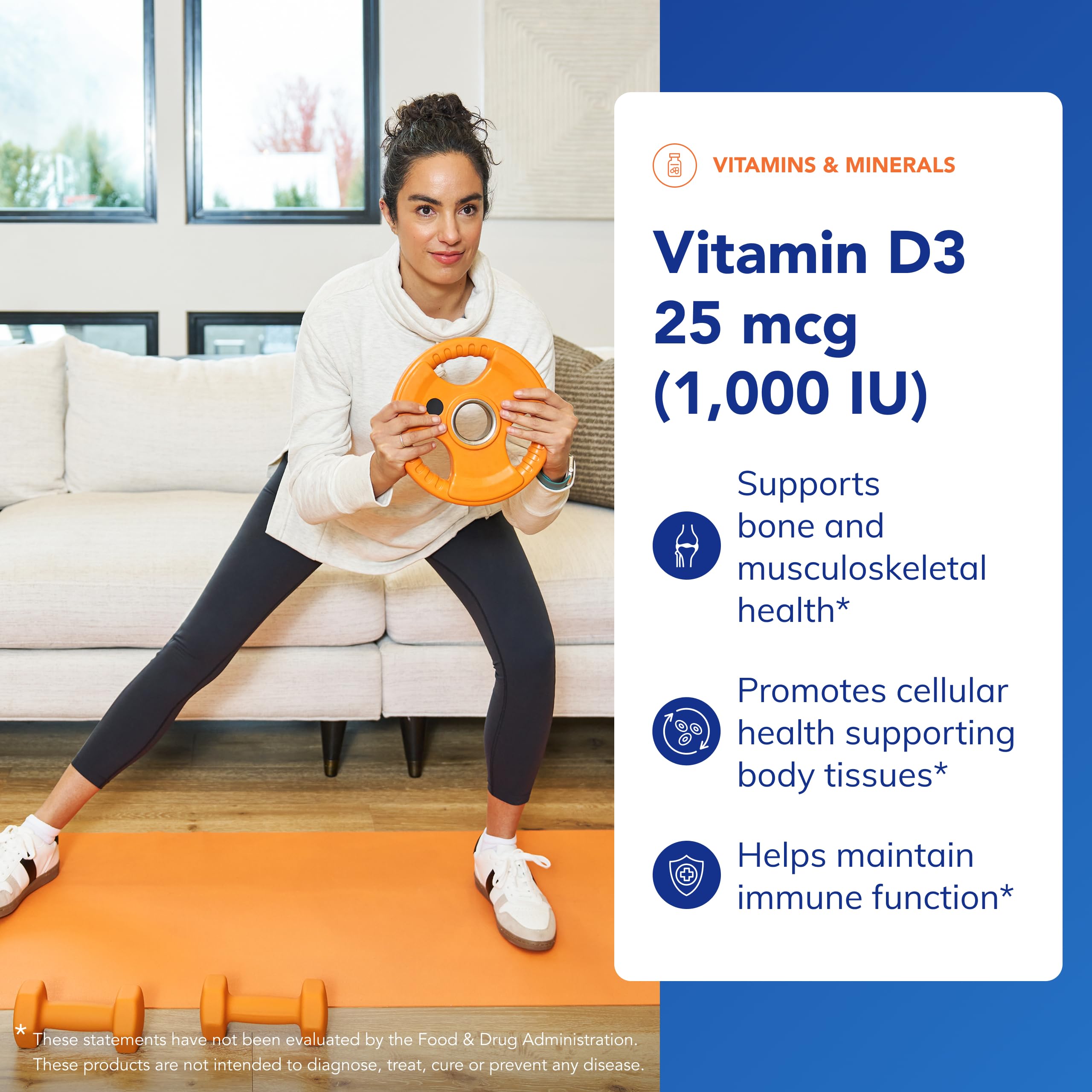 Pure Encapsulations Vitamin D3 capsules closeup emphasizes easy daily intake.