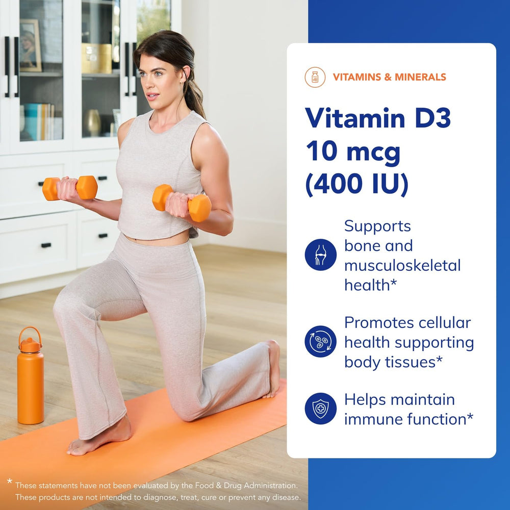 Vitamin D3 capsules in pack from Pure Encapsulations for daily use