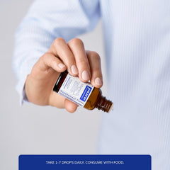 Vitamin D3 Liquid cap highlighting easy access for regular supplementation.