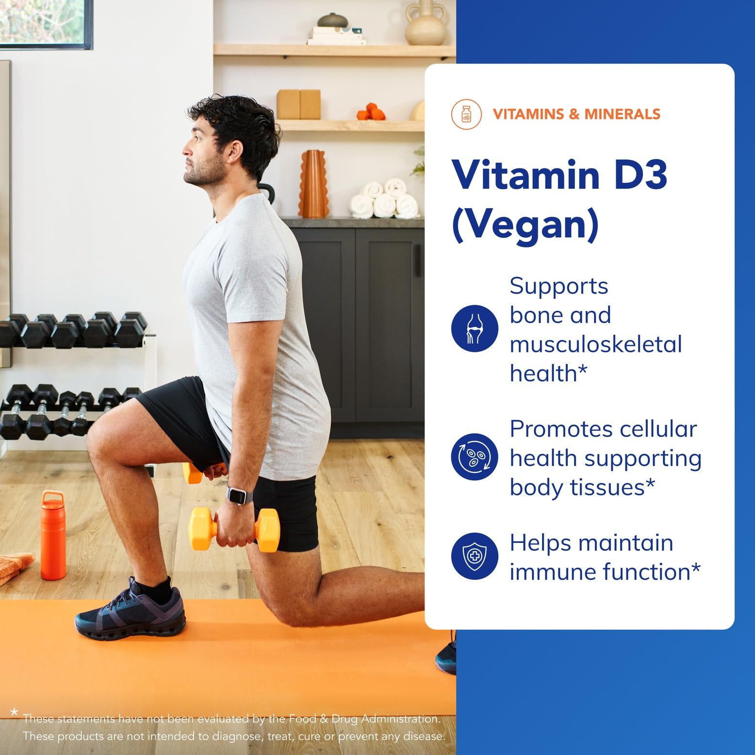 Pure Encapsulations Vitamin D3 Vegan label details reveal an organic vegan formula designed for clean daily use.