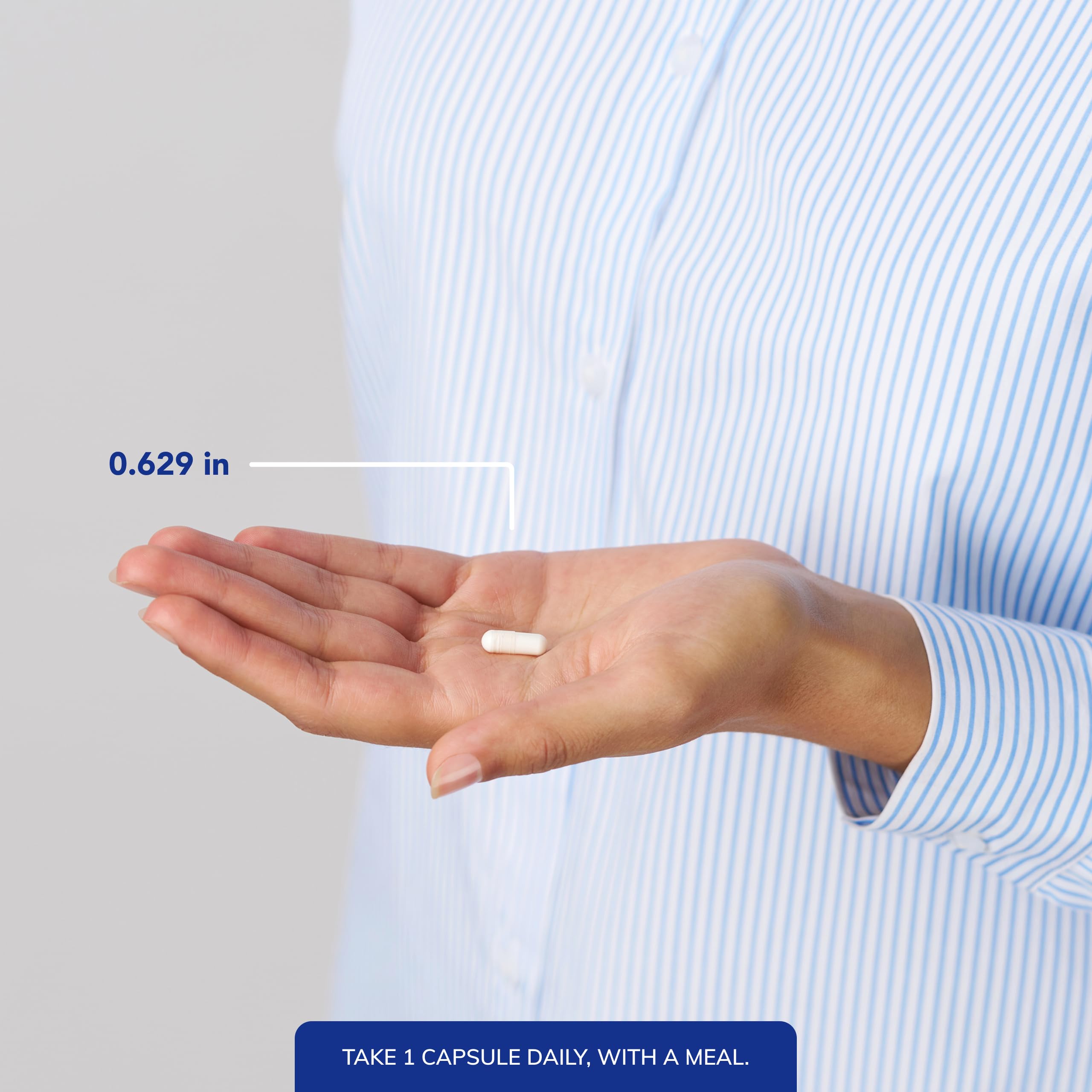 Pure Encapsulations Zinc citrate pouring-capsule captures a daily intake moment