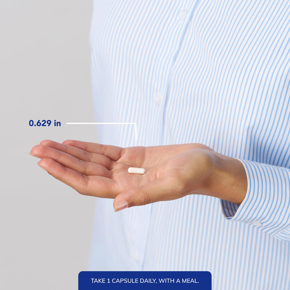 Pure Encapsulations Zinc citrate pouring-capsule captures a daily intake moment