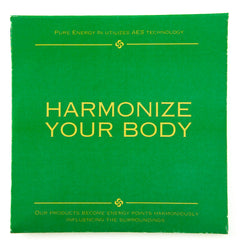 Pure Energy In chakra healing disc close-up highlighting calm and emotional steadiness