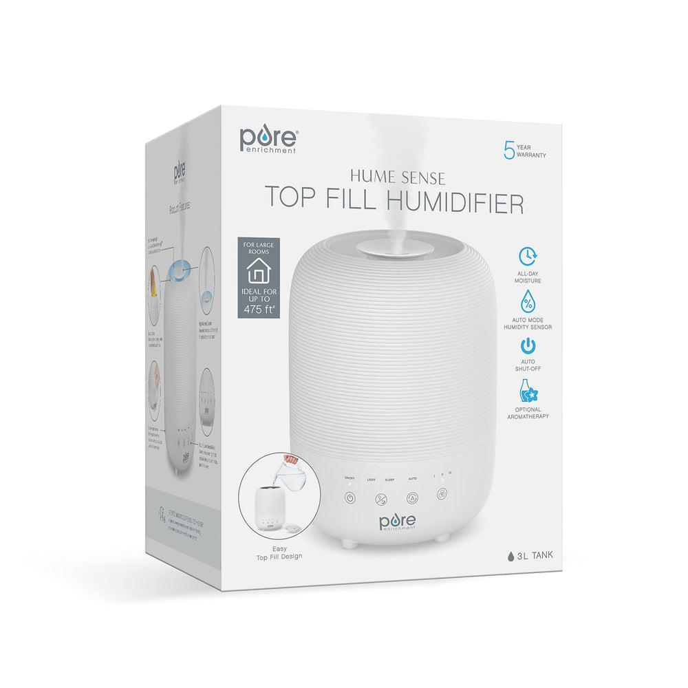 Pure Enrichment HUME Sense contents include accessories and warranty