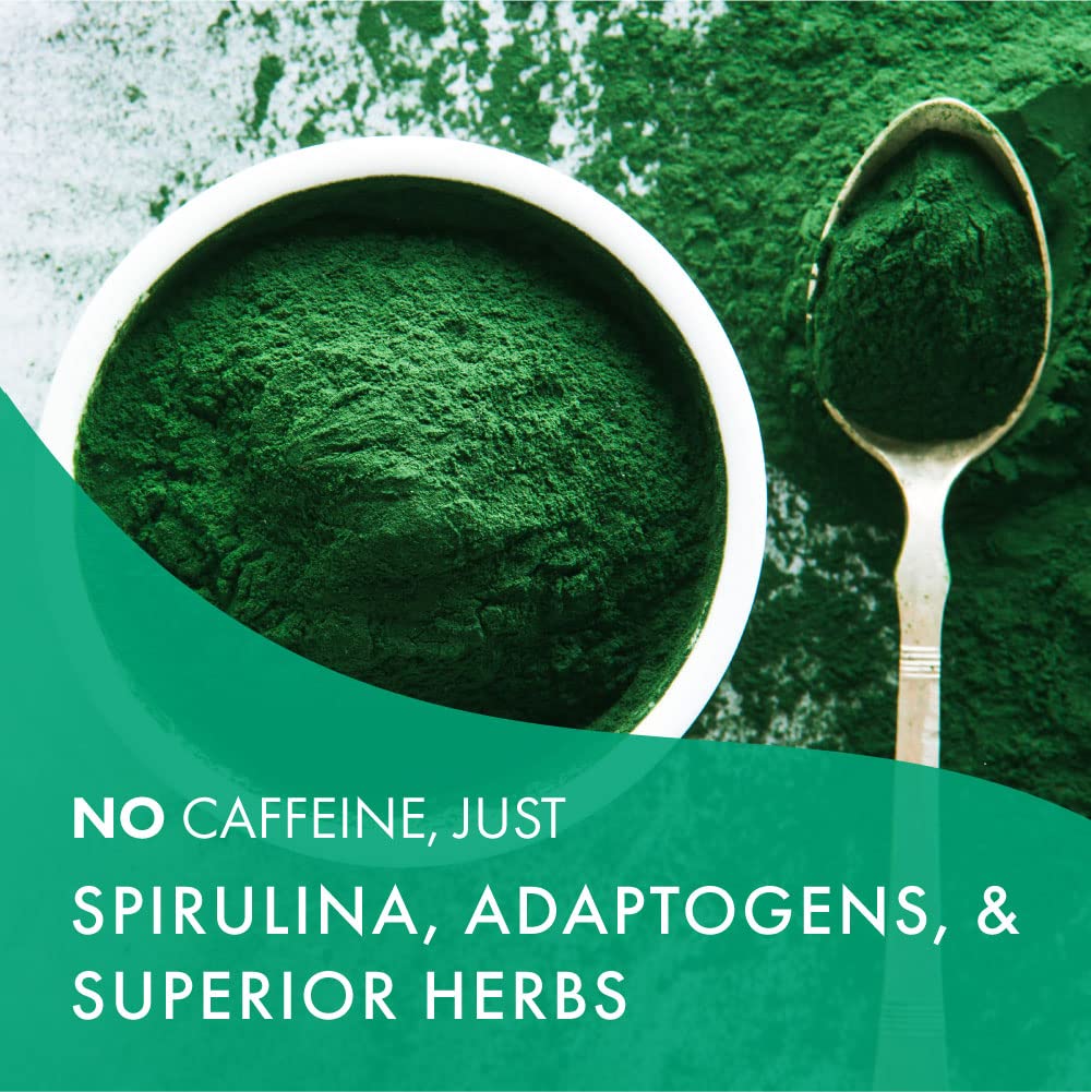 Label detail highlights natural ingredients and caffeine-free claim for informed choices
