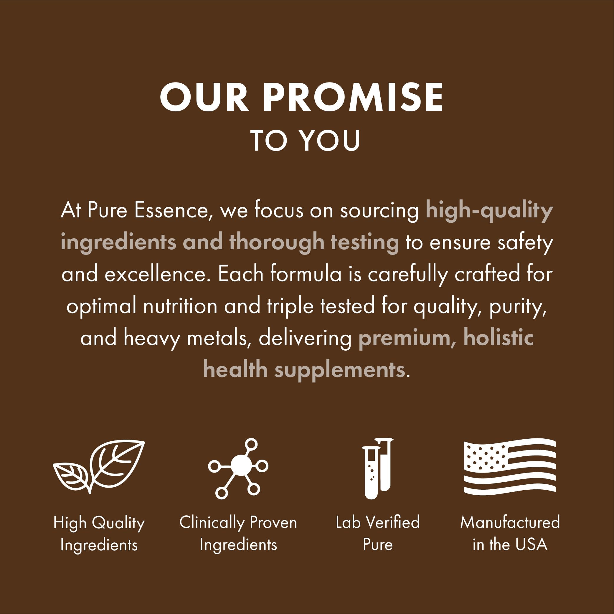 Pure Essence Labs MyPure Lion's Mane 4X USA-made stamp signals strict standards.