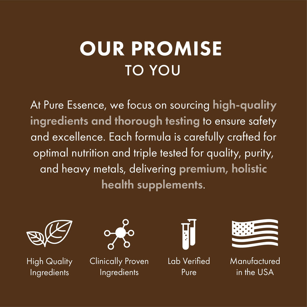 Pure Essence Labs MyPure Lion's Mane 4X USA-made stamp signals strict standards.