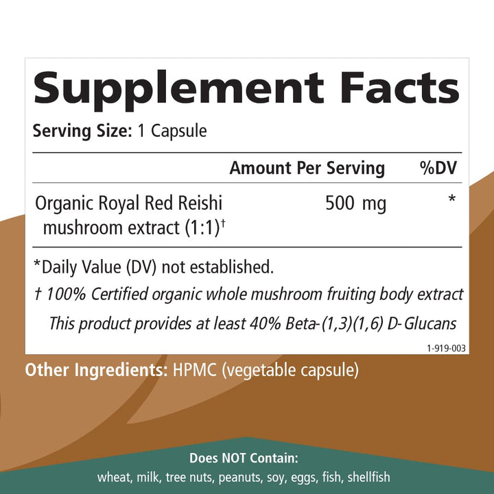 Pure Essence Labs MyPure Reishi bottle with water suggests easy daily use