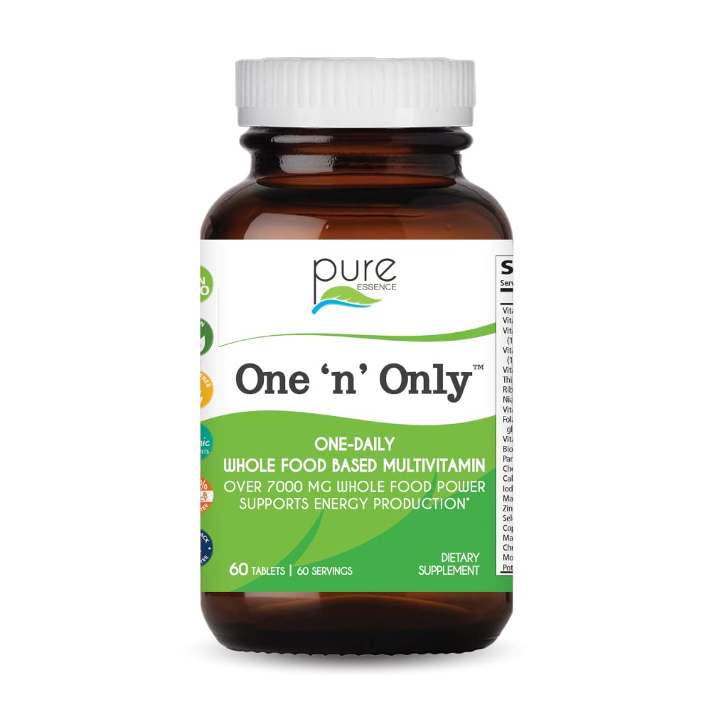 Pure Essence Labs One n Only bottle front view for daily wellness.