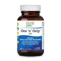 Pure Essence Labs One N Only bottle front view for daily vitality
