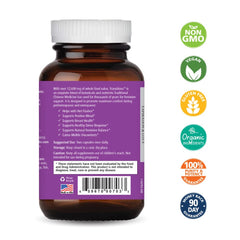 Pure Essence Labs Transitions capsules for daily menopause support and symptom relief