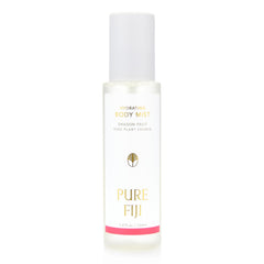 Pure Fiji hydrating body mist dragon fruit bottle delivers instant moisture and a fresh scent.