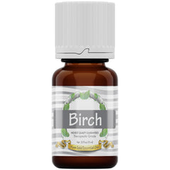 Pure Gold Birch Oil bottle, undiluted and vegan, suitable for diffusers and seasonal blends.