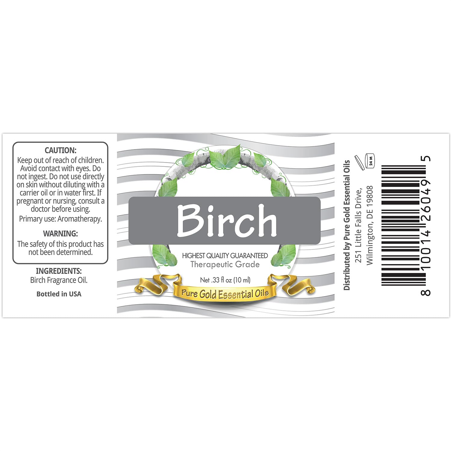Pure Gold Birch Oil diffuser ambience demonstrates crisp birch aroma for winter spaces and scent work.