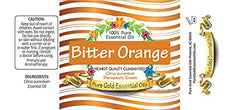 Pure Gold Essential Oils Bitter Orange diffuser-use bottle shown for fall scent blending