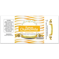 Diffuser-ready chamomile blend from Pure Gold for cozy winter ambiance.