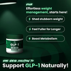 PURE HEALTH MAX GLP-1 capsules closeup highlighting easy to swallow daily use.