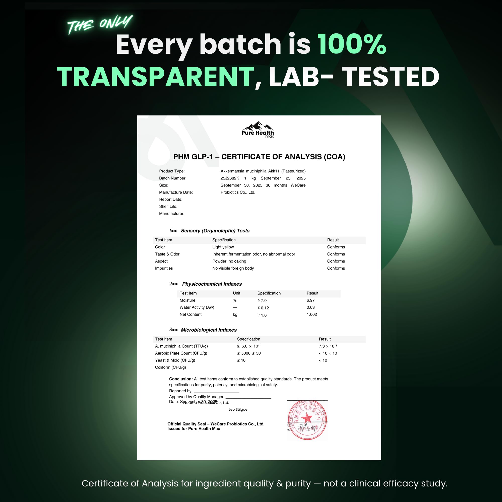 PURE HEALTH MAX GLP-1 nutrition label shown for complete daily nutrition.