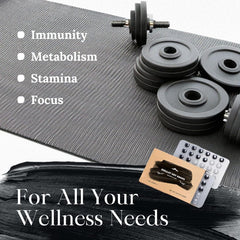 Portable pack of Pure Himalayan Shilajit Dry Drops designed for travel and daily use.