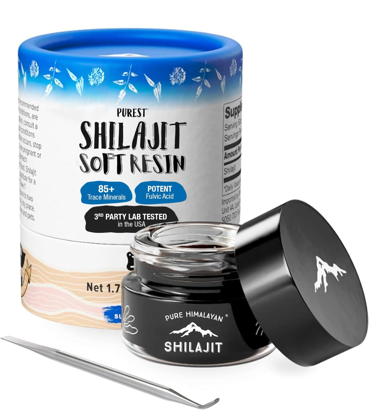 Pure Himalayan Shilajit soft resin jar for daily use