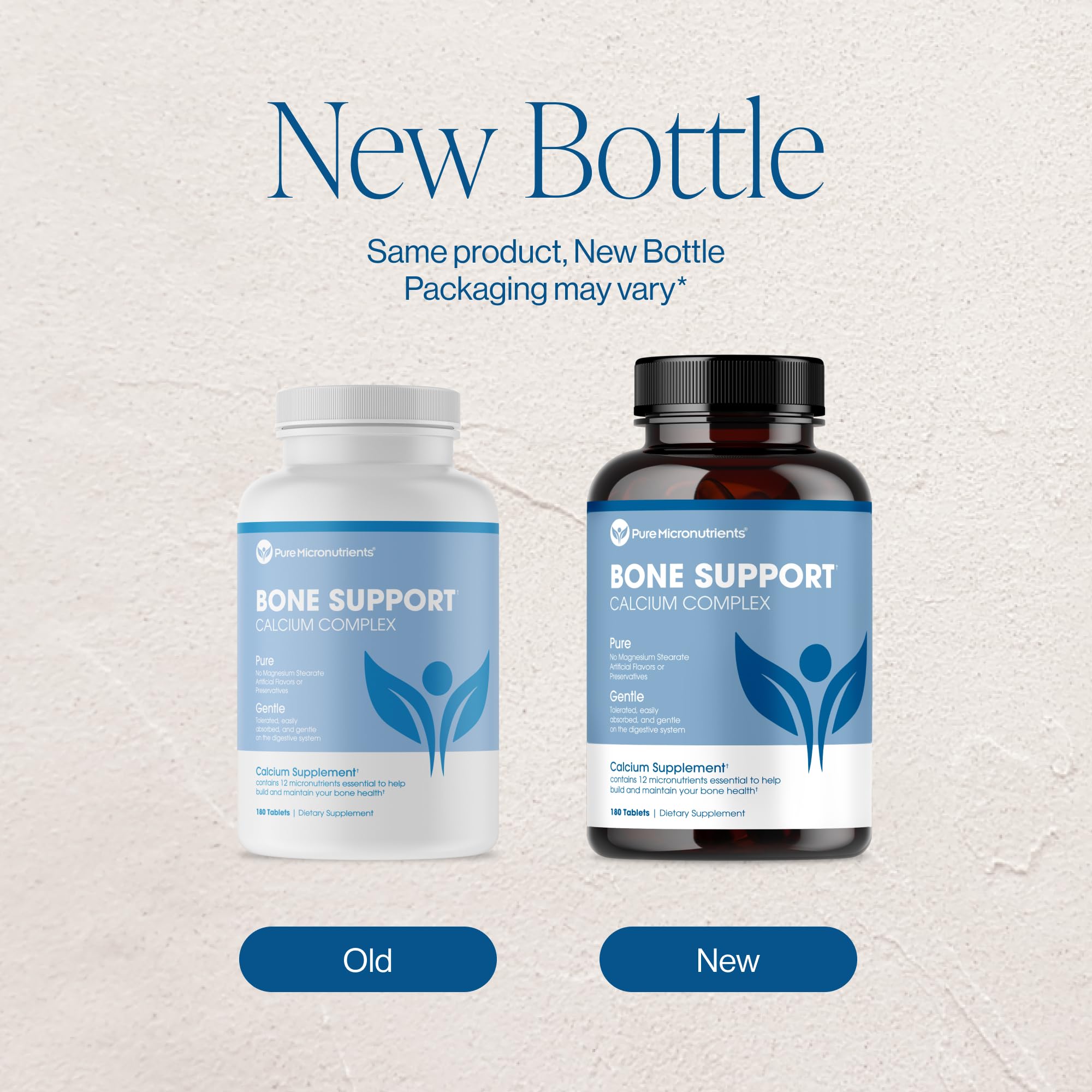 Pure Micronutrients bone health routine by taking one tablet daily.