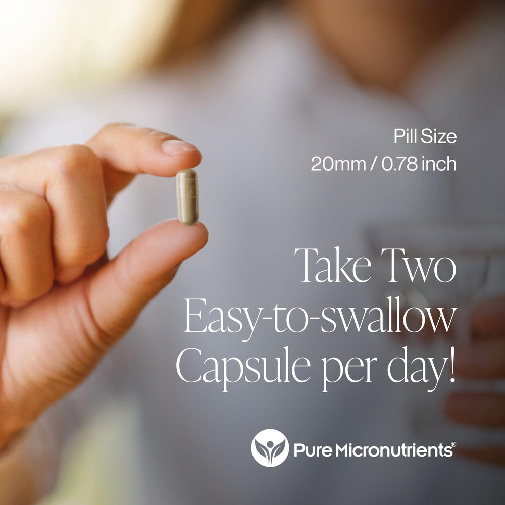 Pure Micronutrients energy-boost capsules for daily vitality.
