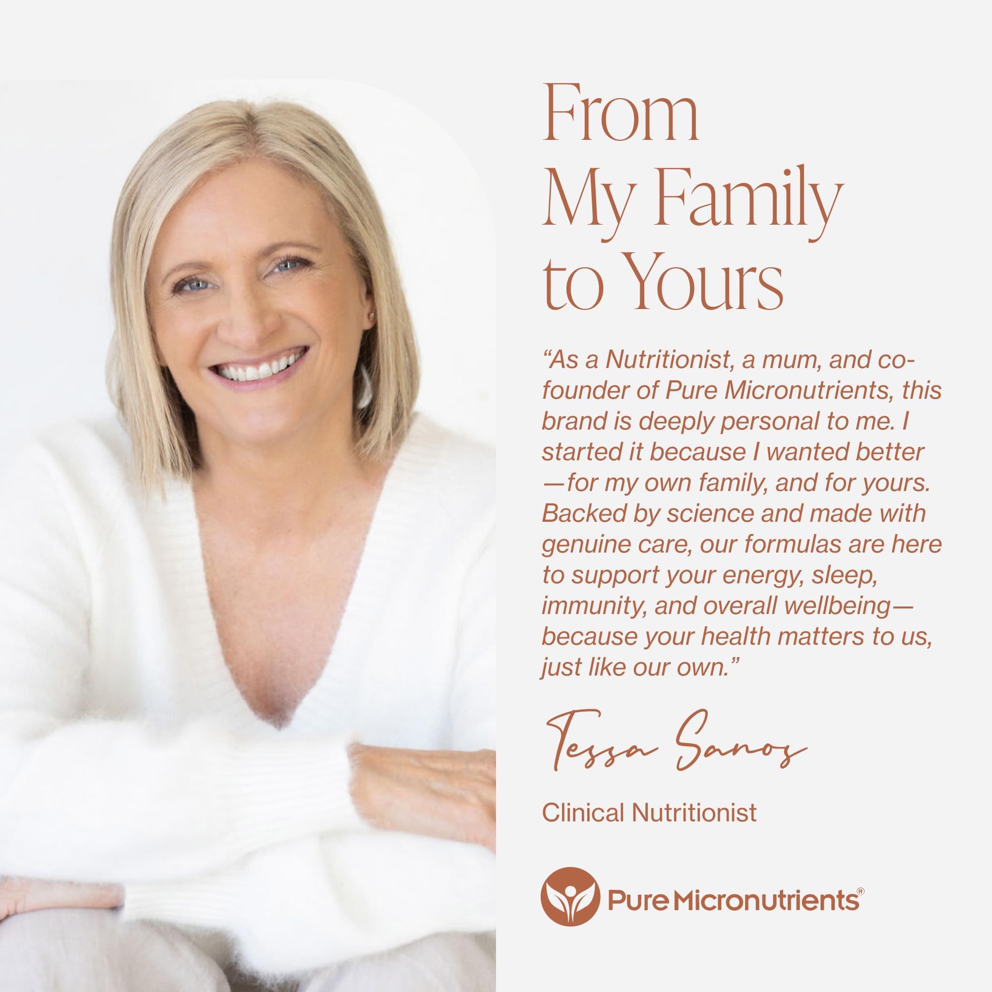 Pure Micronutrients bottle suggesting immune support and mood balance.
