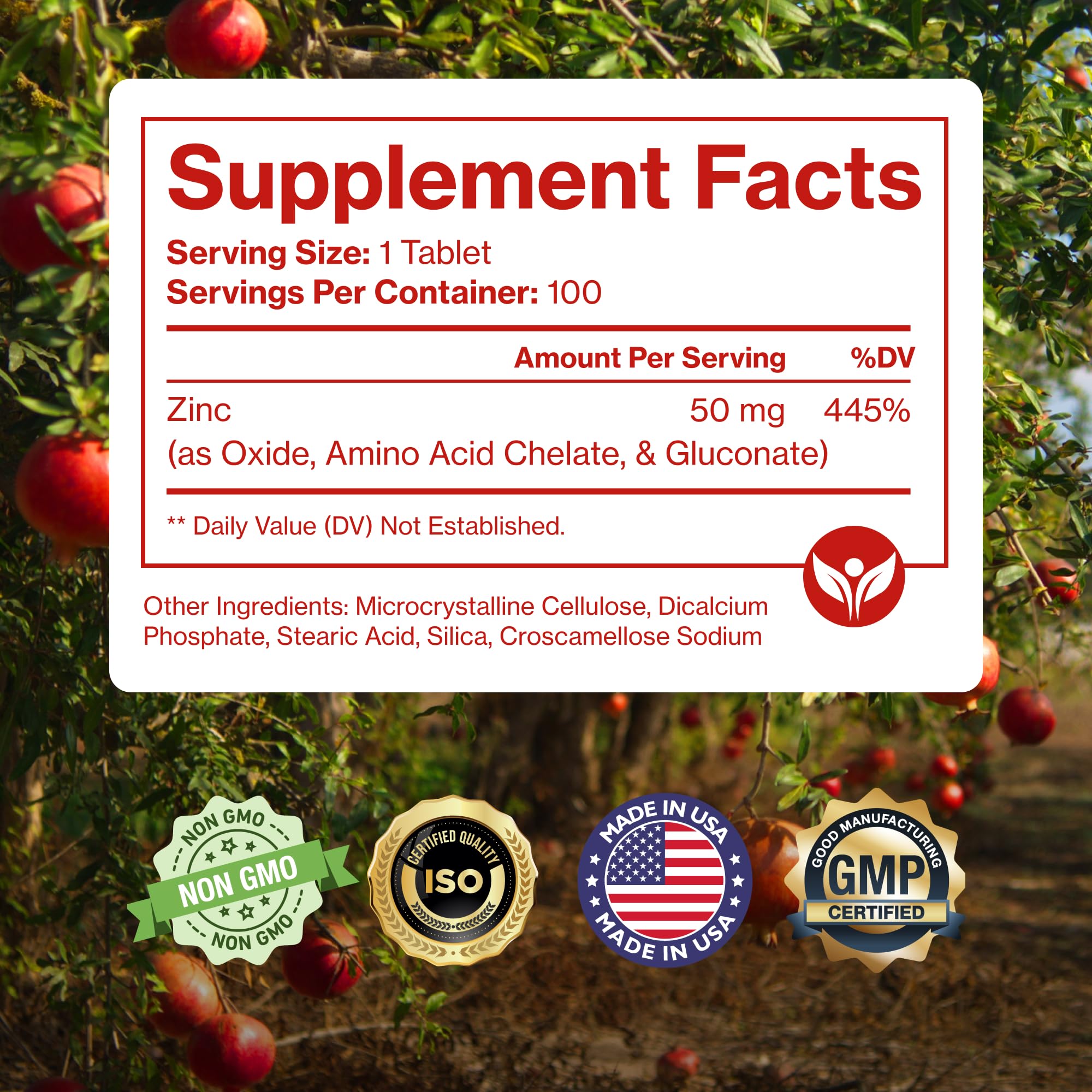 Pure Micronutrients Mega Zinc supplement package shot with the bottle