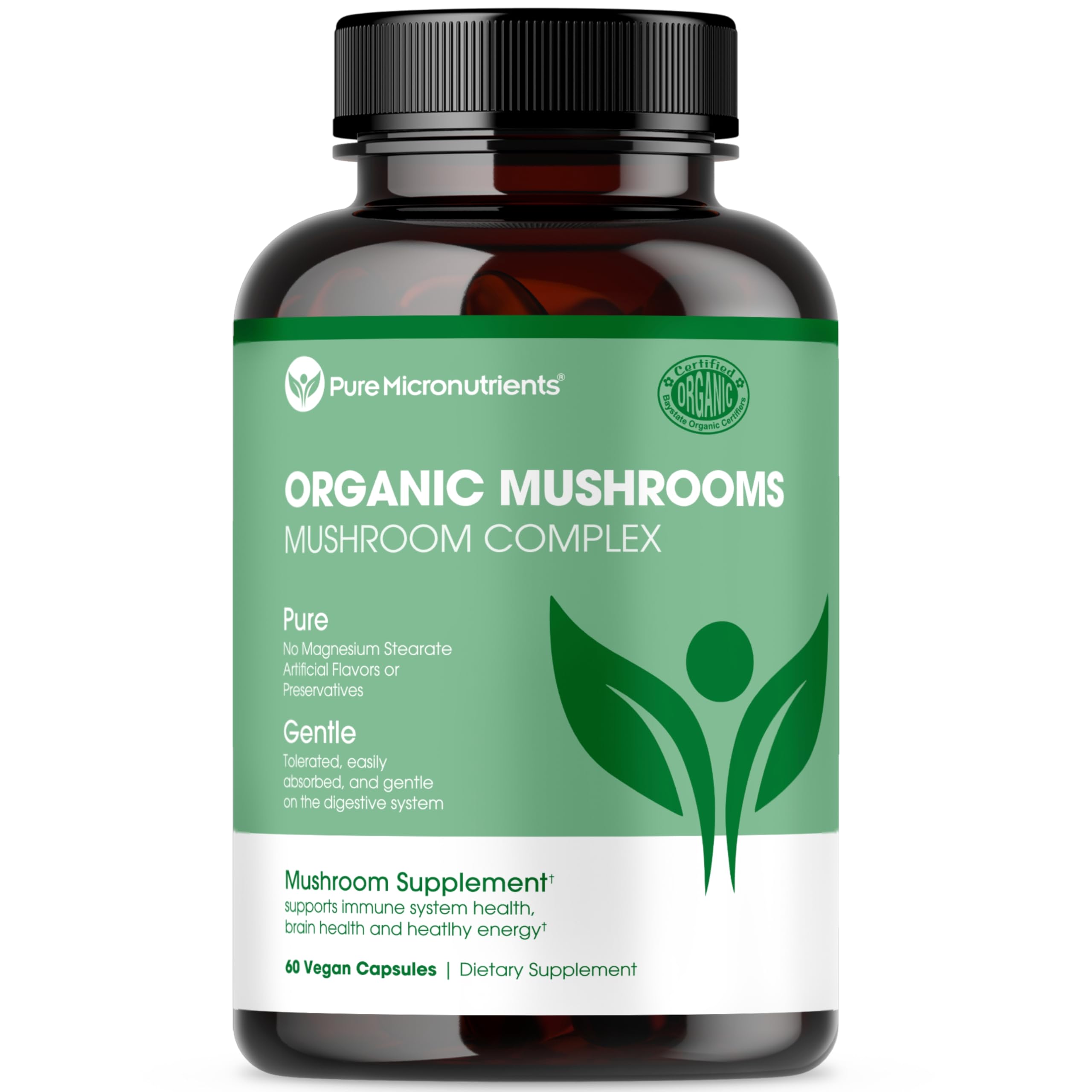 Pure Micronutrients lions mane bottle focused on cognitive support and focus