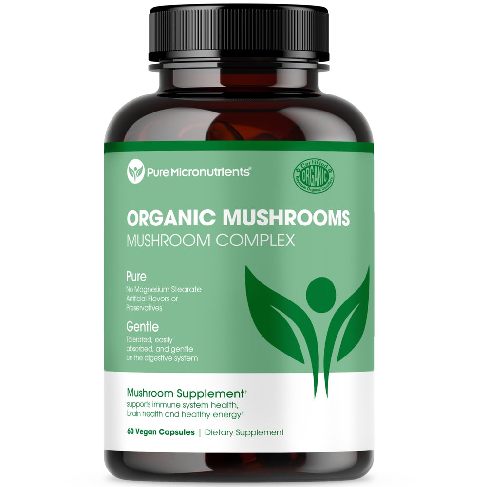 Pure Micronutrients lions mane bottle focused on cognitive support and focus
