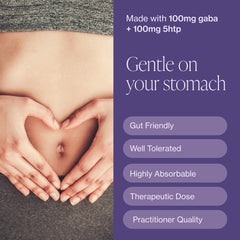 Pure Micronutrients capsules neatly arranged suggesting a gentle evening routine.