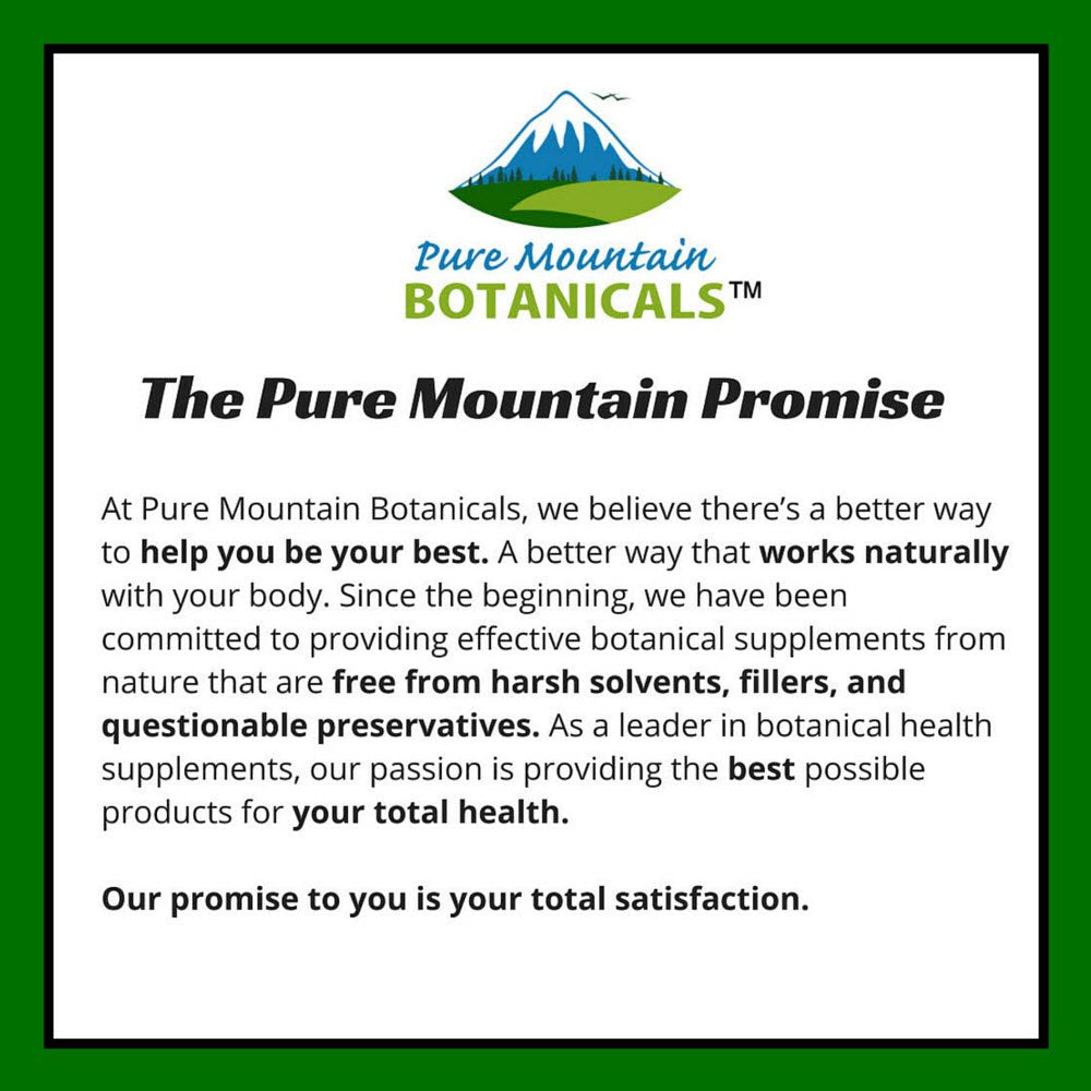 Pure Mountain Botanicals daily use capsules on table for routine