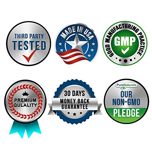 Label highlights GMP quality and USA-made purity for reassurance