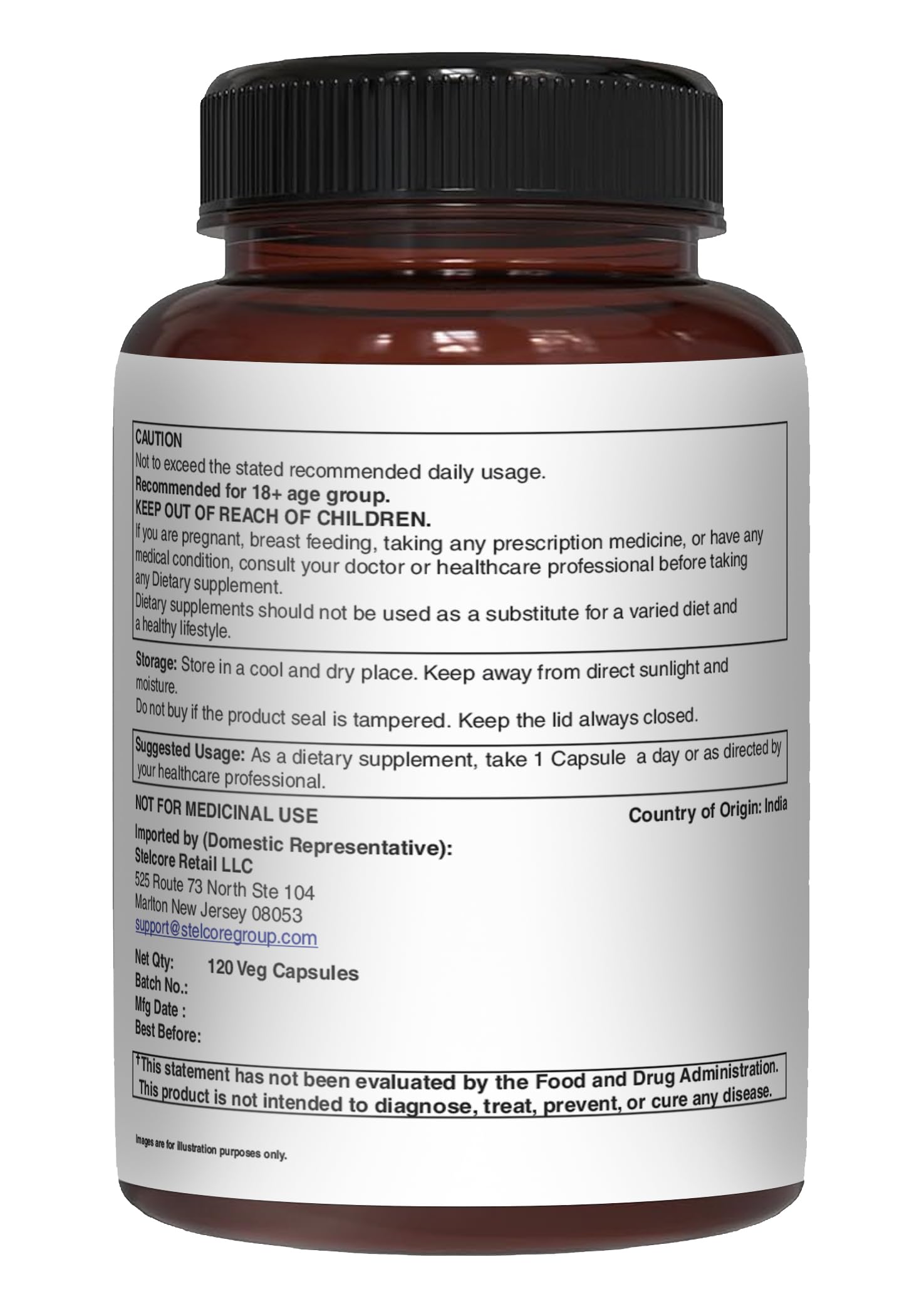 Pure Nutrition Papaya Complete bottle label closeup shows nutrient blend for immunity.